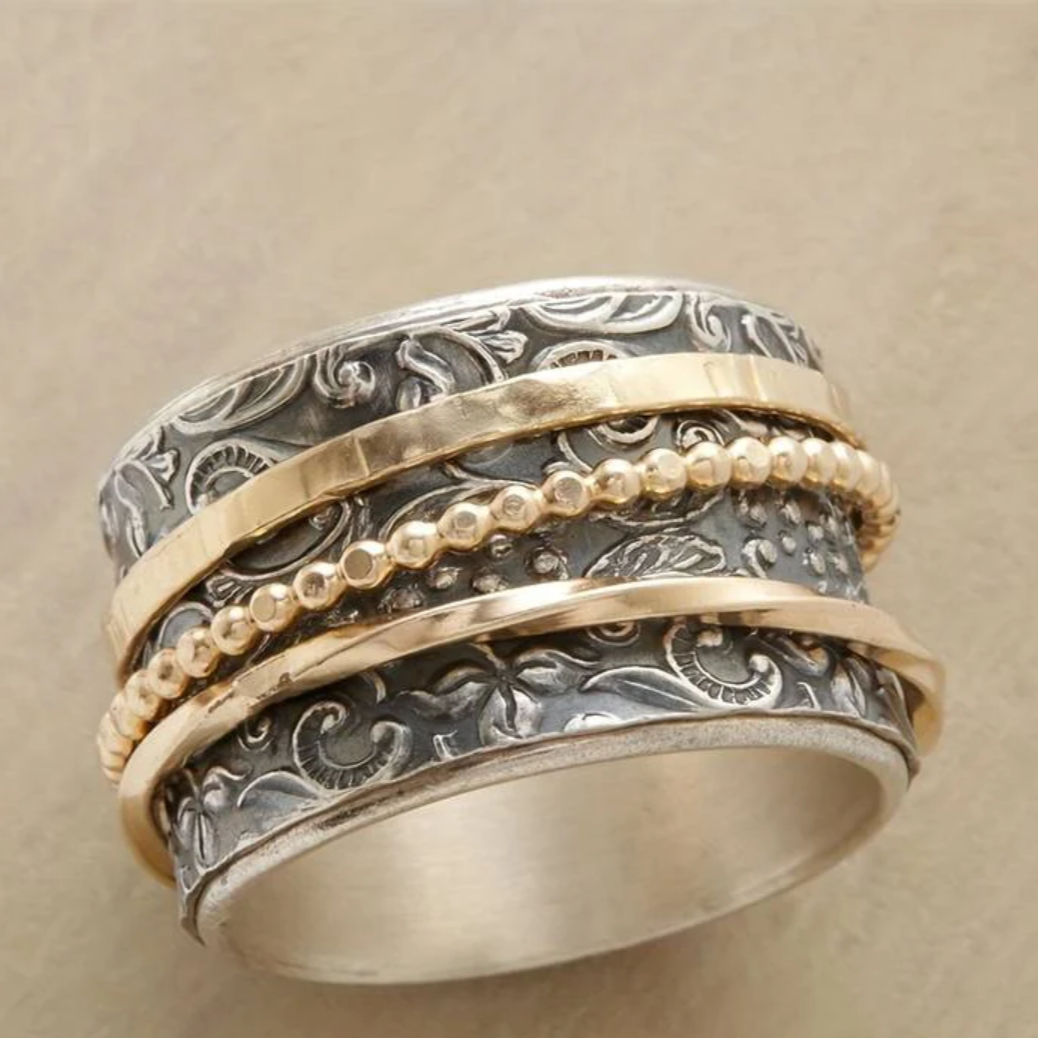 RADIANCE - VINTAGE GOLD & SILVER RING
