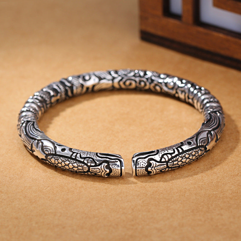 RUSTIC VINTAGE OPEN BRACELET