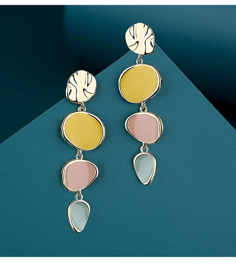 VINTAGE MORANDI WAFER EARRINGS