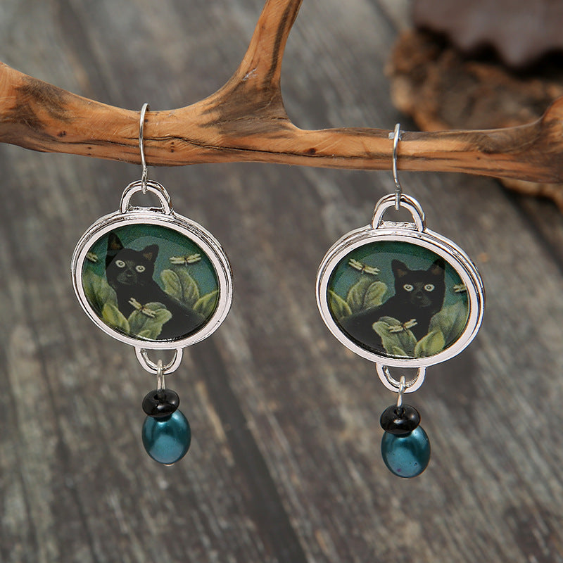 WHIMSICAL VINTAGE EARRINGS