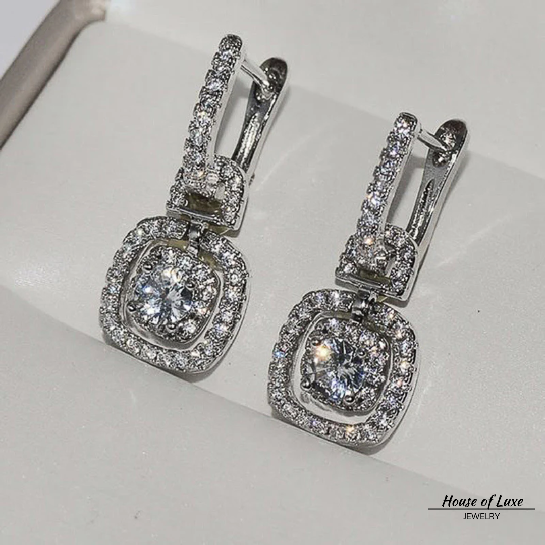 ZIRCON VINTAGE EARRINGS