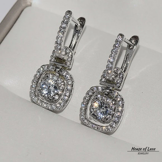 ZIRCON VINTAGE EARRINGS