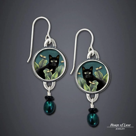 WHIMSICAL VINTAGE EARRINGS