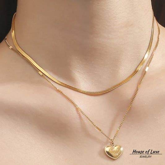 DOUBLE LAYER NECKLACE