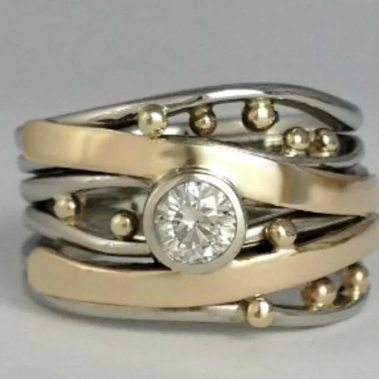 DEBORAH VINTAGE GOLD RING