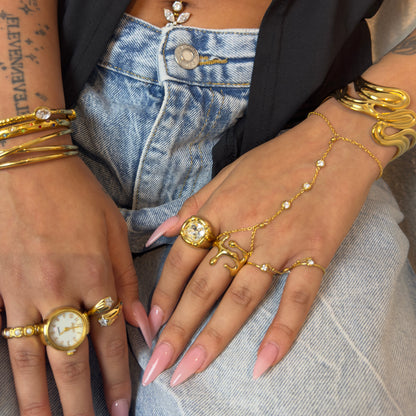 Gold Treasure Ring