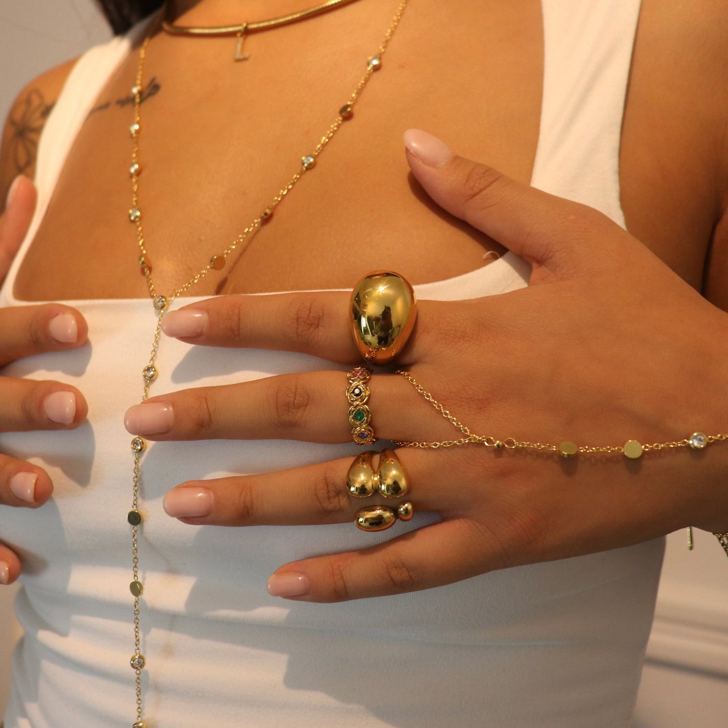Stellar Gold Ring